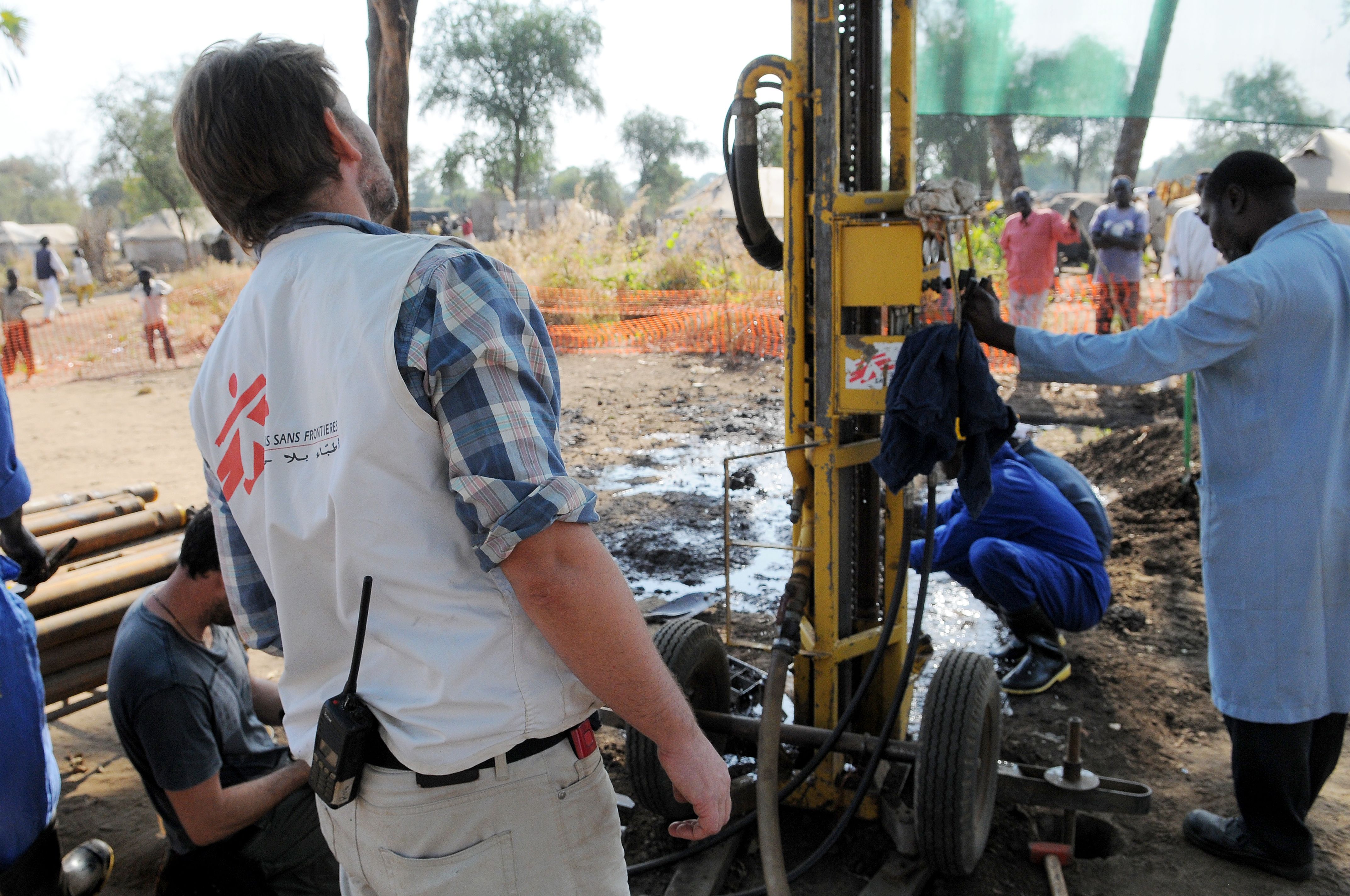 Water, hygiene and sanitation specialist Doctors Without Borders